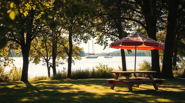 Autour de l'eau : explorez les campings en france !